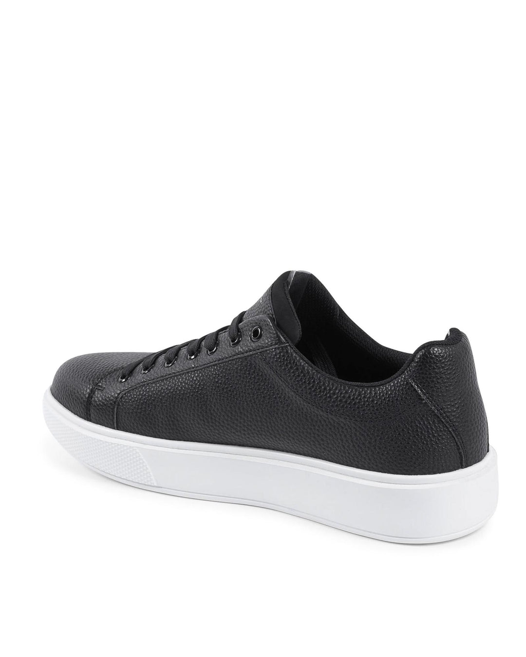 Synthetic Leather Rubber Sole Sneaker - 44 EU