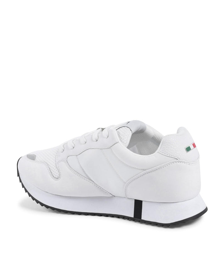 Synthetic Leather Rubber Sole Sneaker - 42 EU