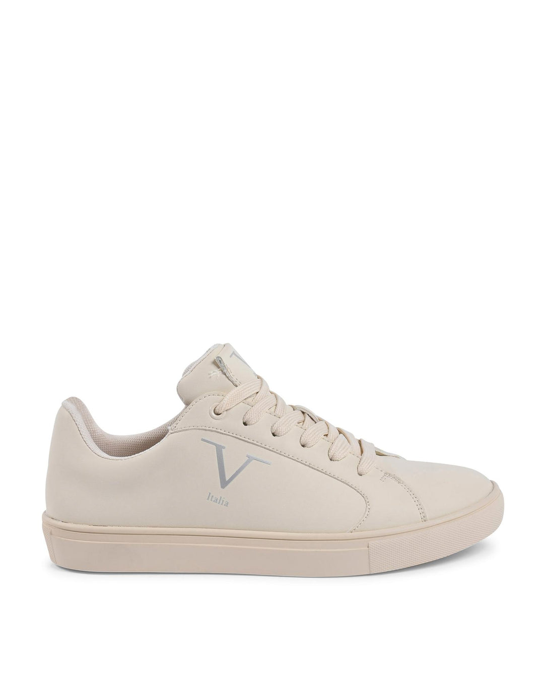 Synthetic Leather Rubber Sole Sneaker - 37 EU