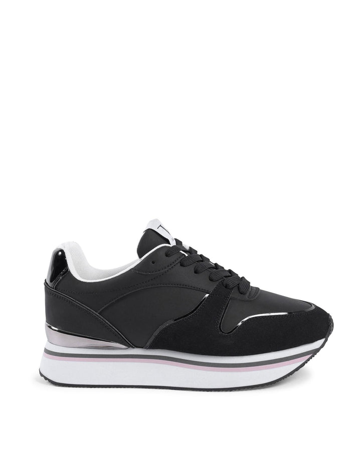 Synthetic Leather Sneaker - 35 EU