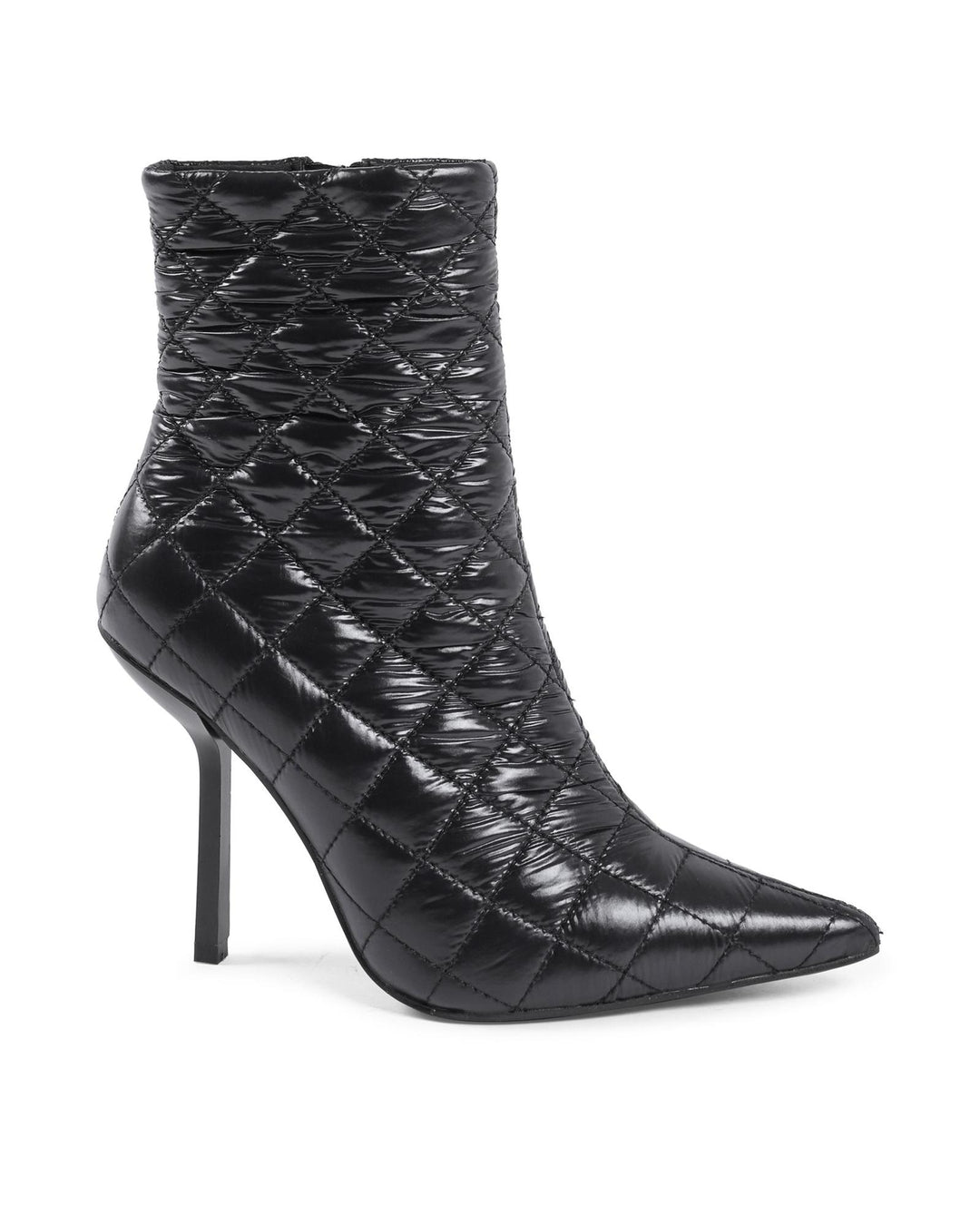 Fabric High Heel Ankle Boot - 36 EU