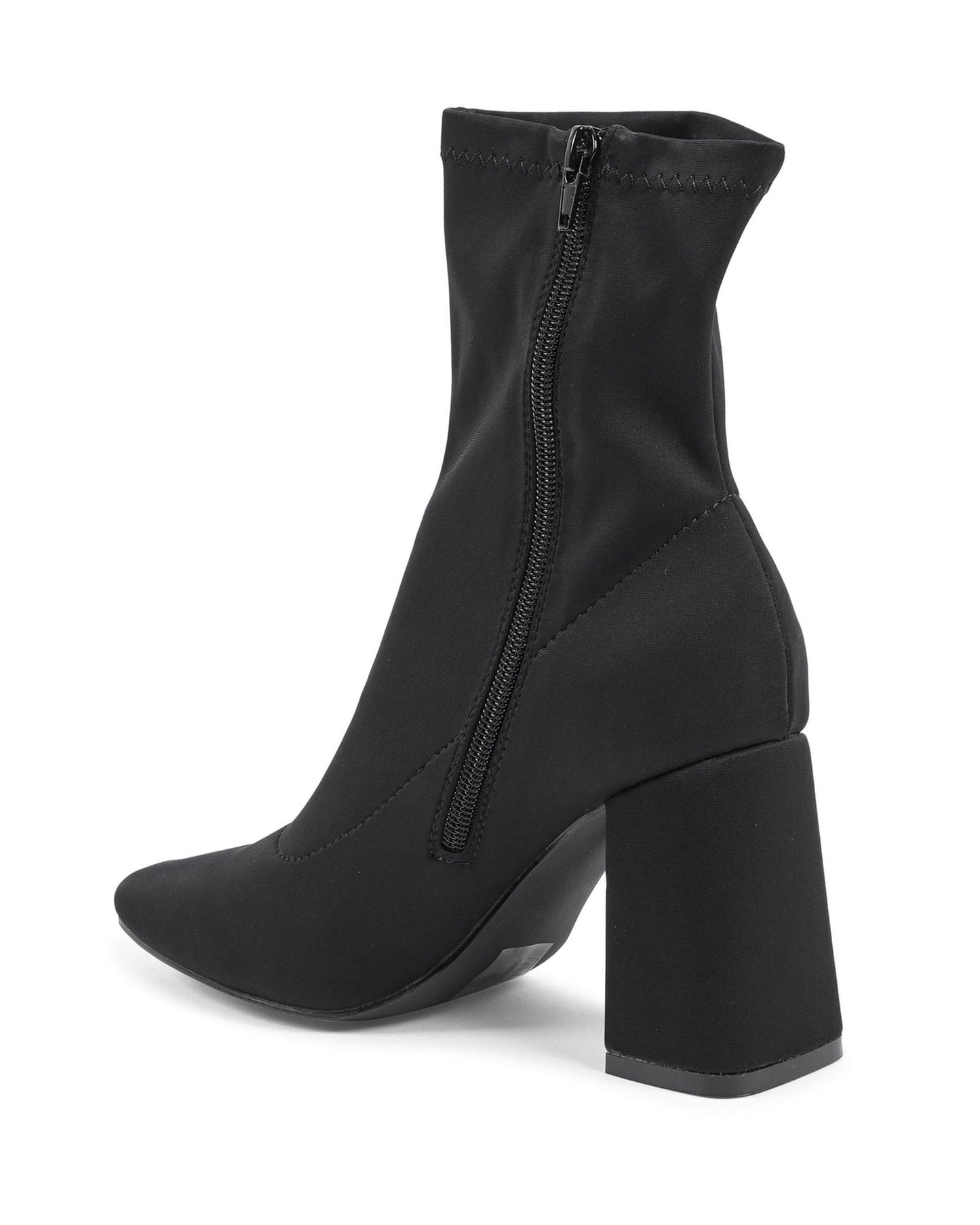 Fabric Ankle Boot with 9cm Heel - 39 EU