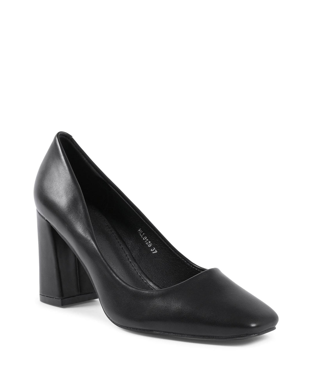 Synthetic Leather High Heel Pump - 38 EU