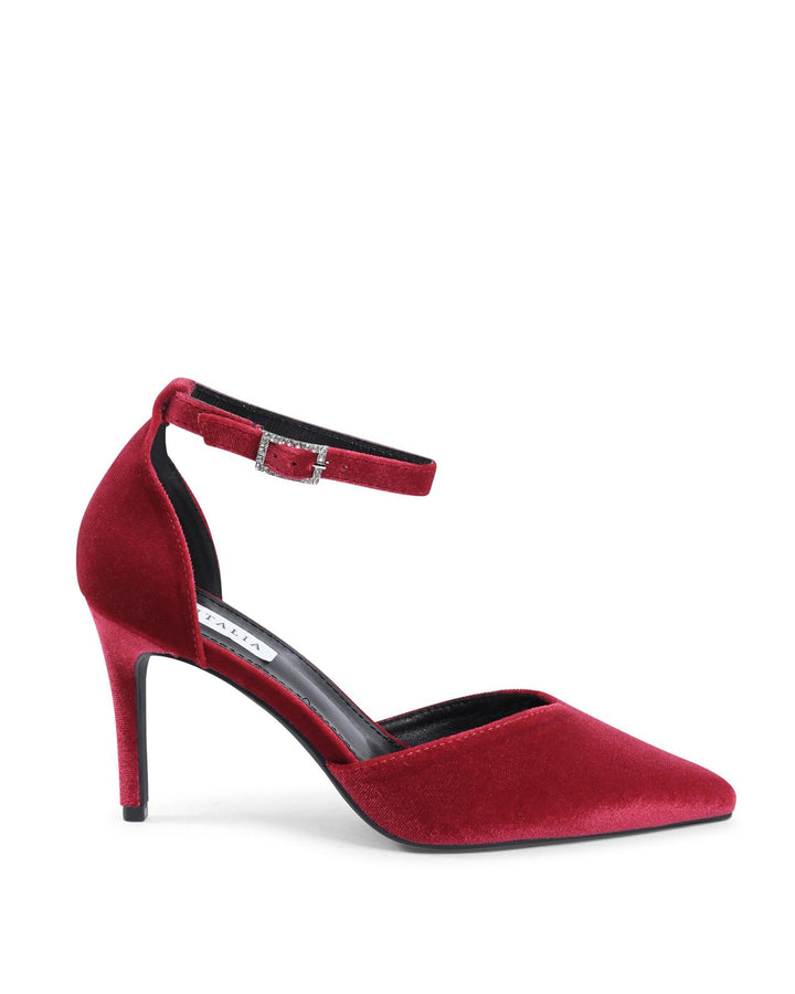 Ankle Strap Pump with 8cm Heel - 36 EU