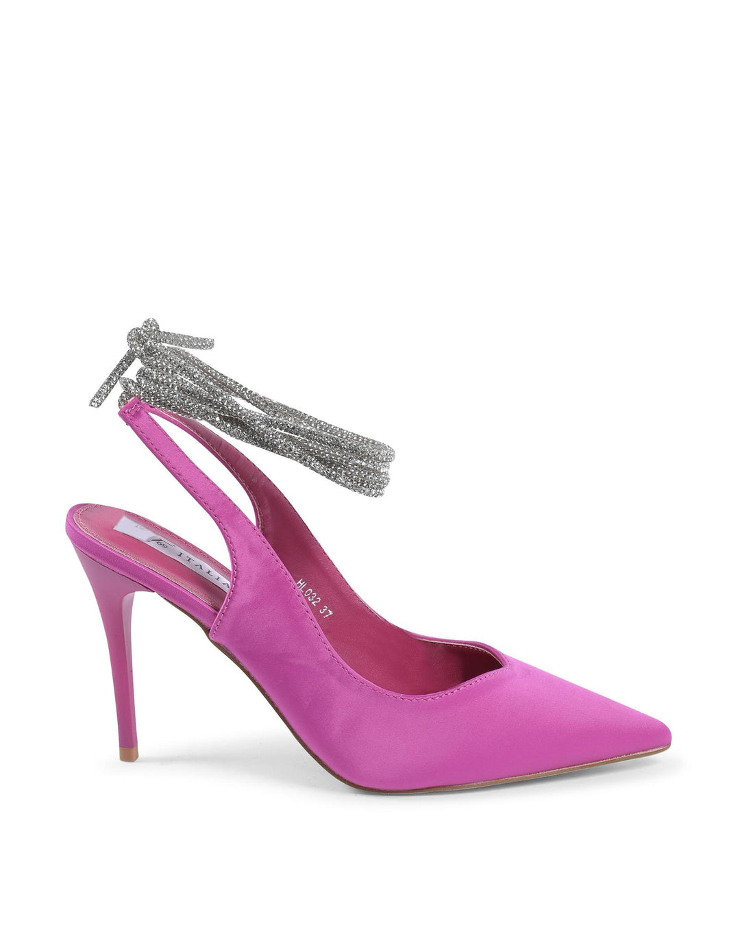 Fuxia Fabric Pump with 9 cm Heel - 36 EU