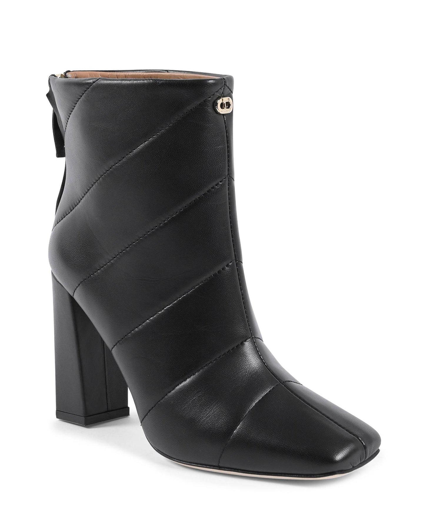 Quilted Leather Ankle Boots - 37 EU