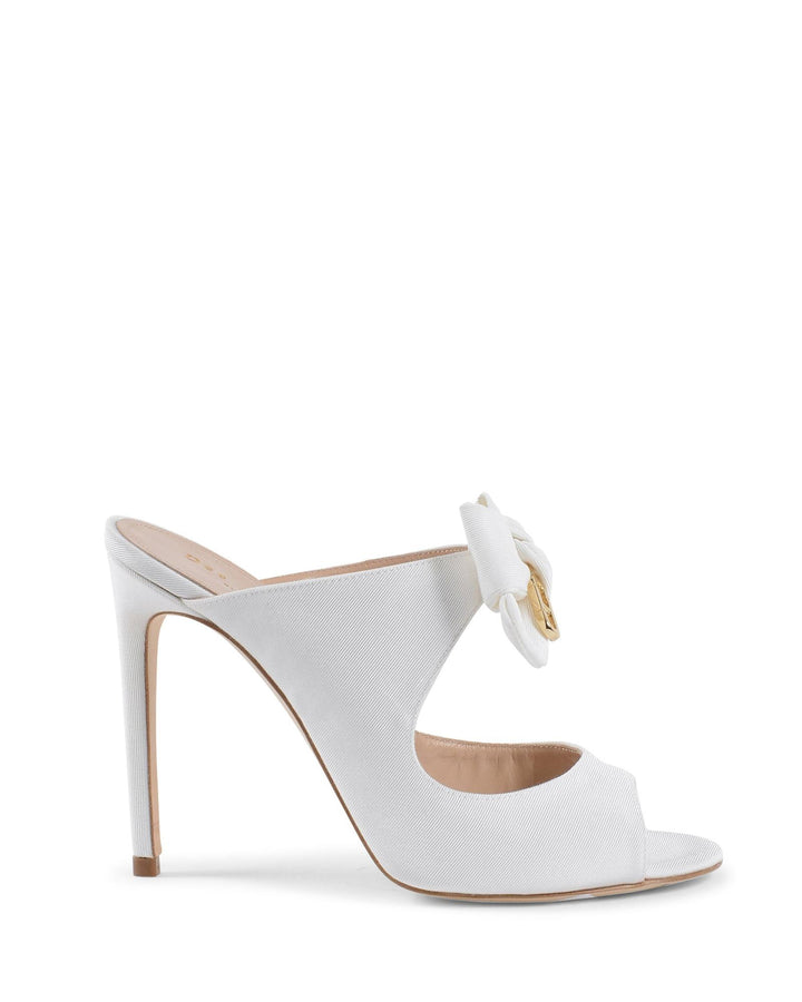 High Heel Mule with Bow Detail - 38 EU