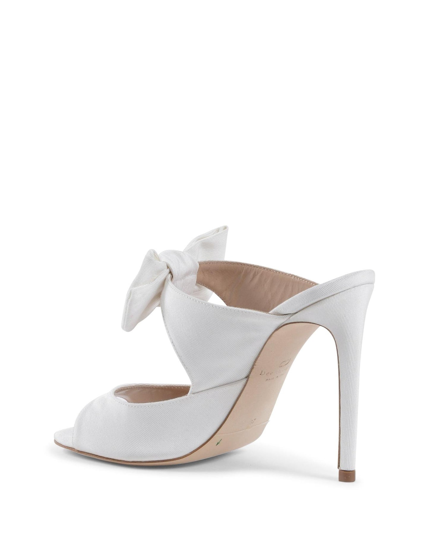 High Heel Mule with Bow Detail - 40 EU