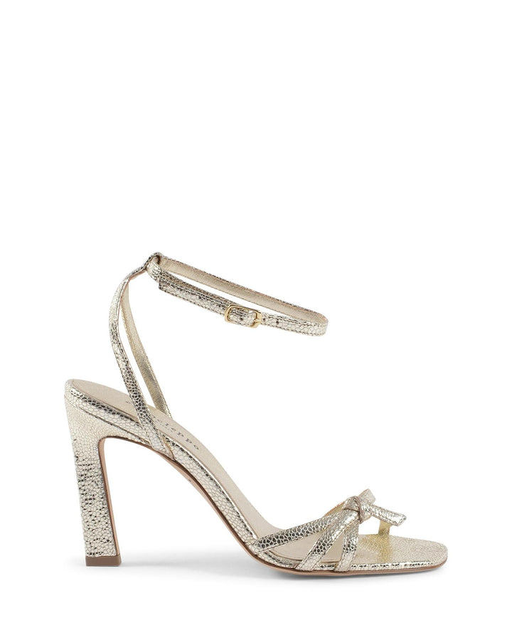 Shimmering  Lame Sandal - 37.5 EU