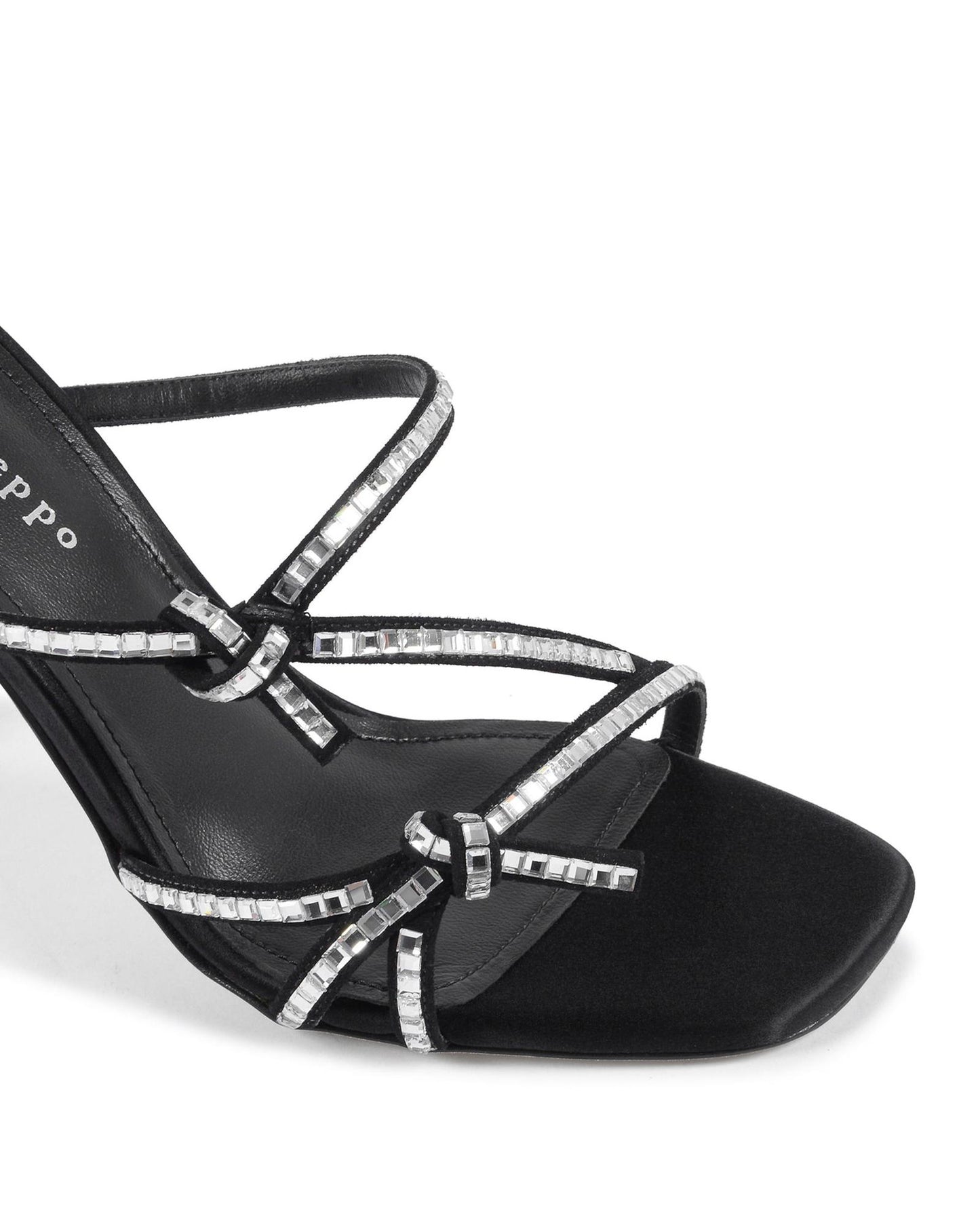 Crystal Embellished High Heel Sandal - 37.5 EU