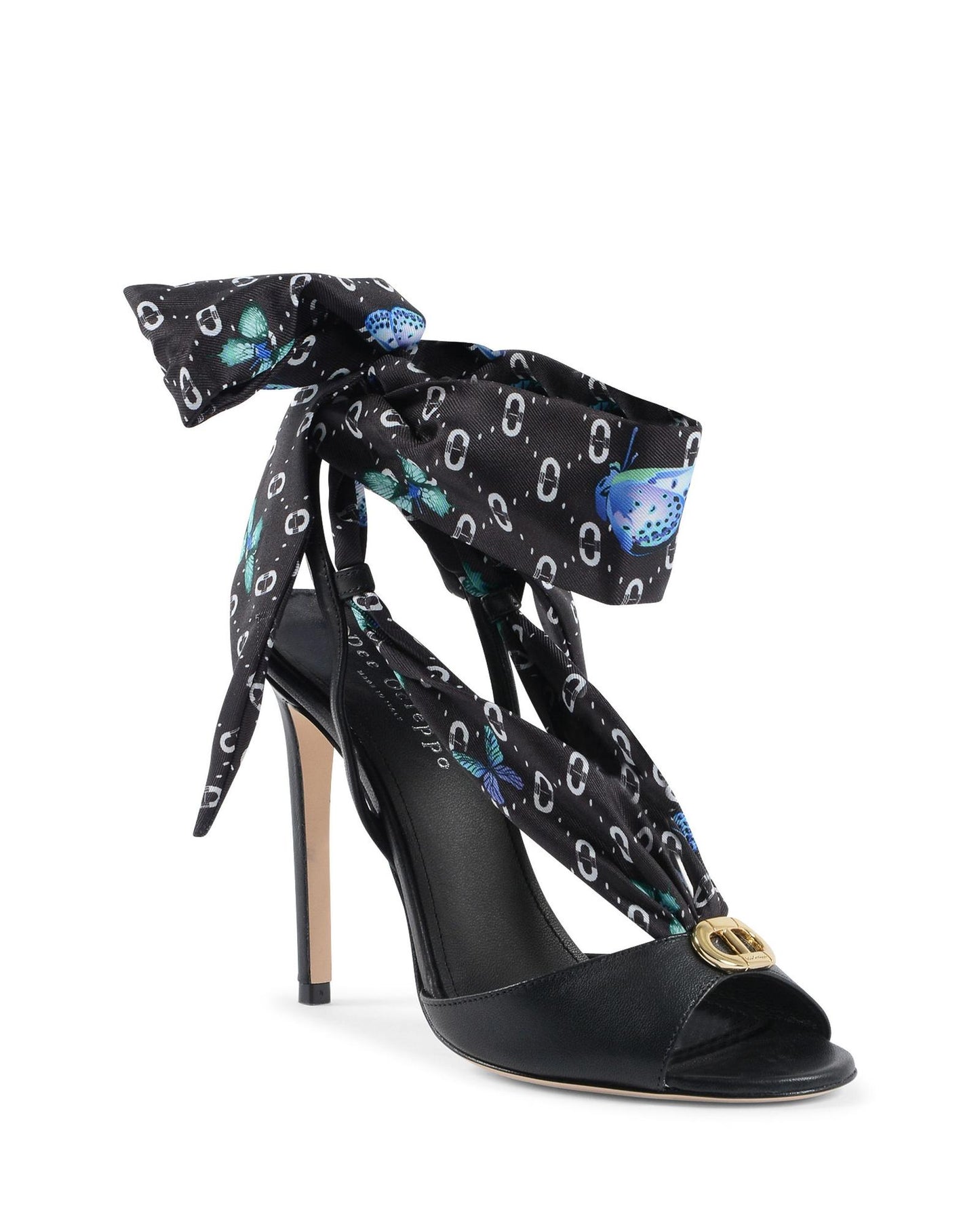 Printed Silk Heel - 38.5 EU