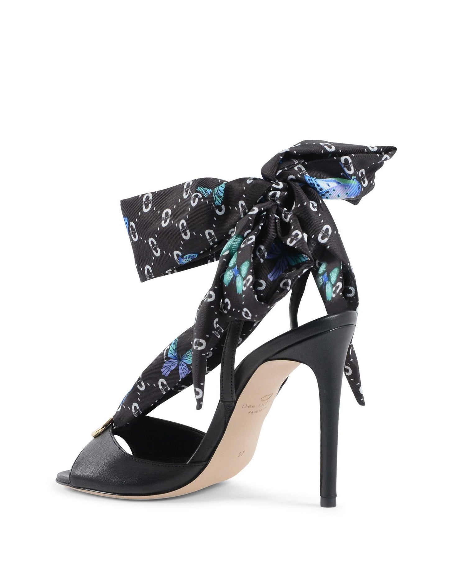 Printed Silk Heel - 38.5 EU