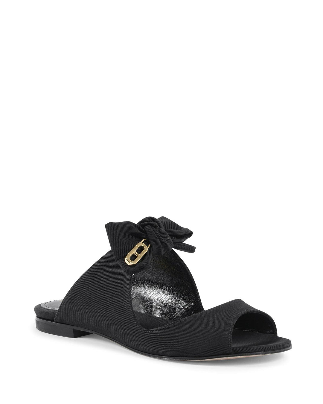 Flat Sandal with Bow Detail - 37.5 EU