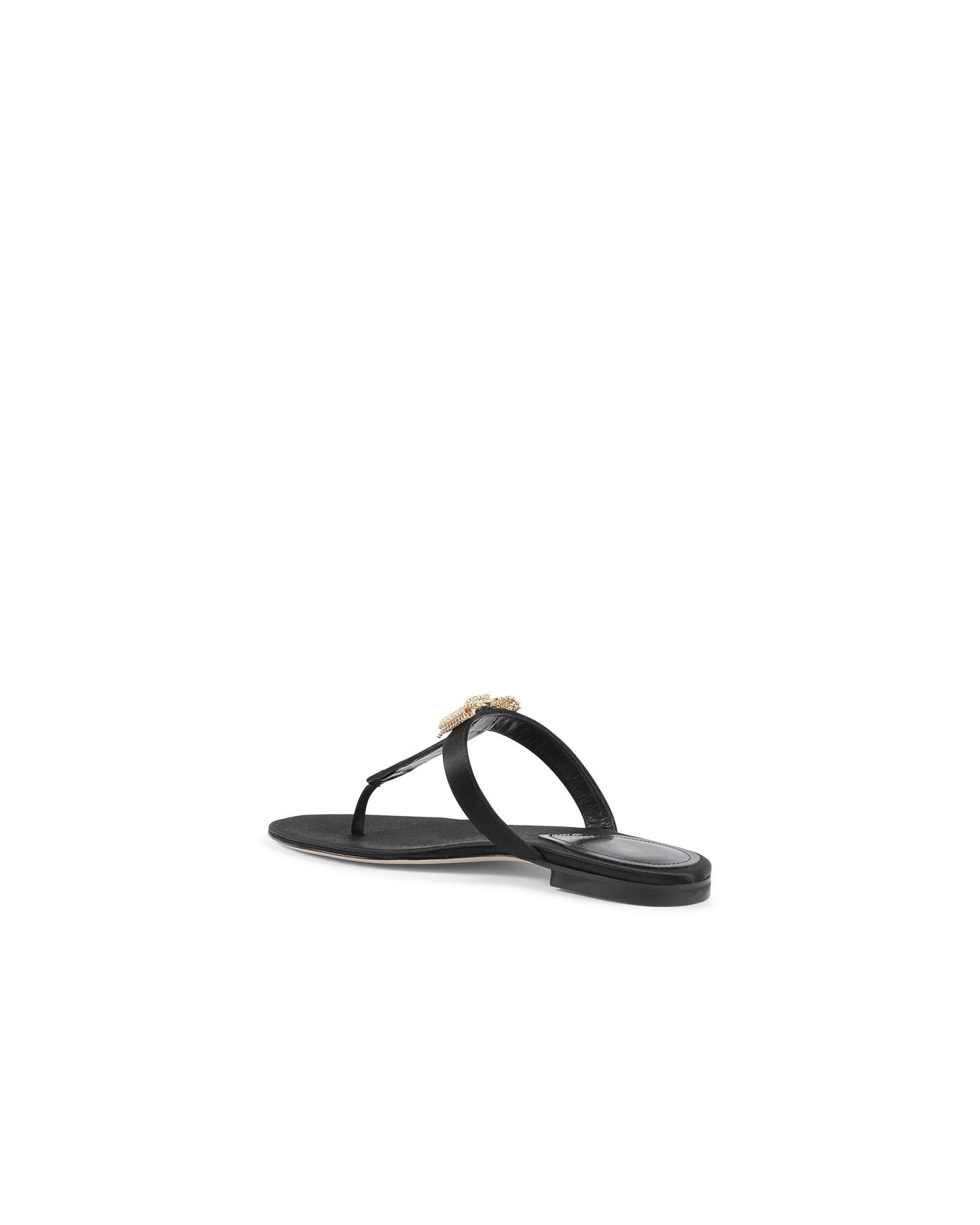 Satin Swarovski Sandals - 37.5 EU