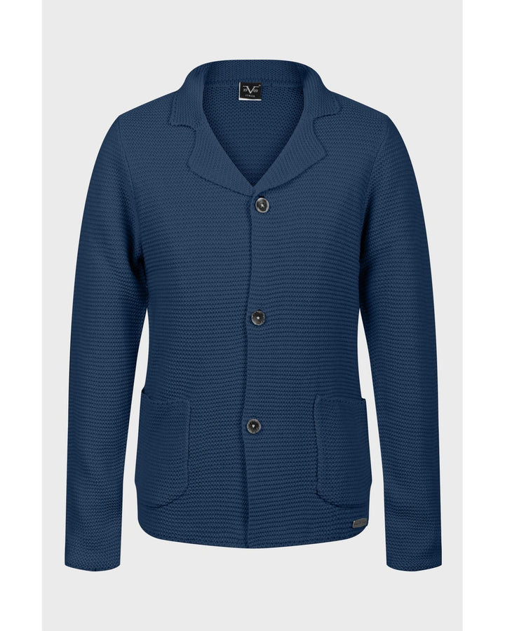 Navy  Cardigan by 19V69 Italia - L