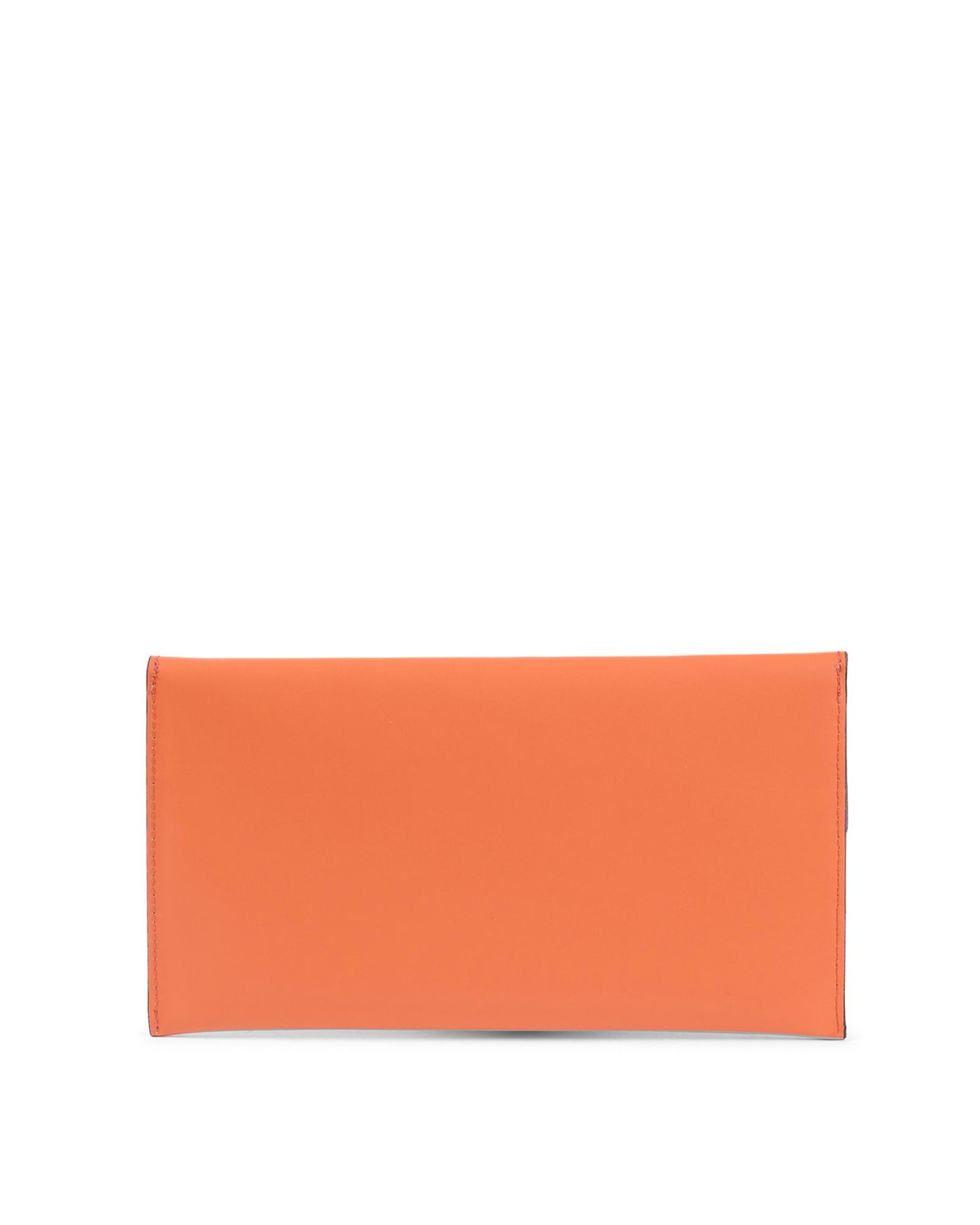 Italian Leather Envelope Clutch - One Size