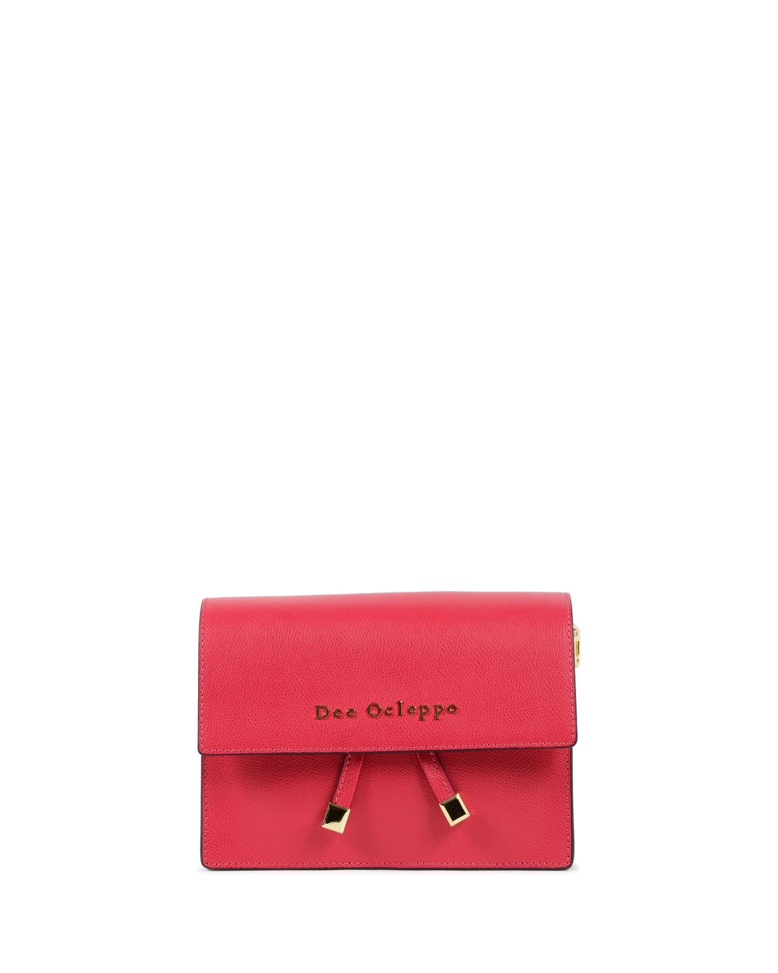 Softly Structured Leather Shoulder Bag - One Size