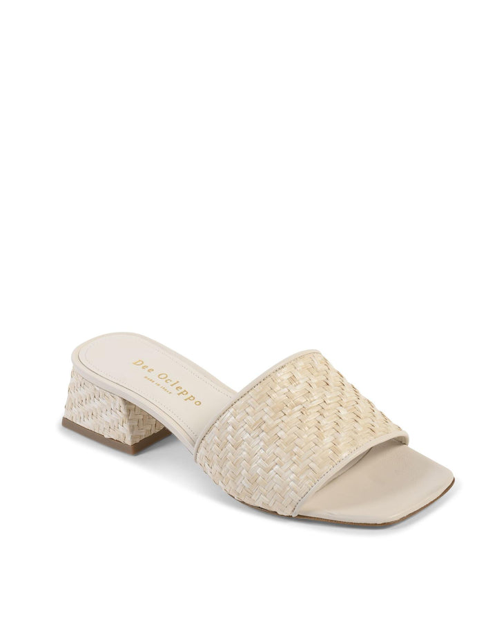 Natural Raffia Mule - 36 EU