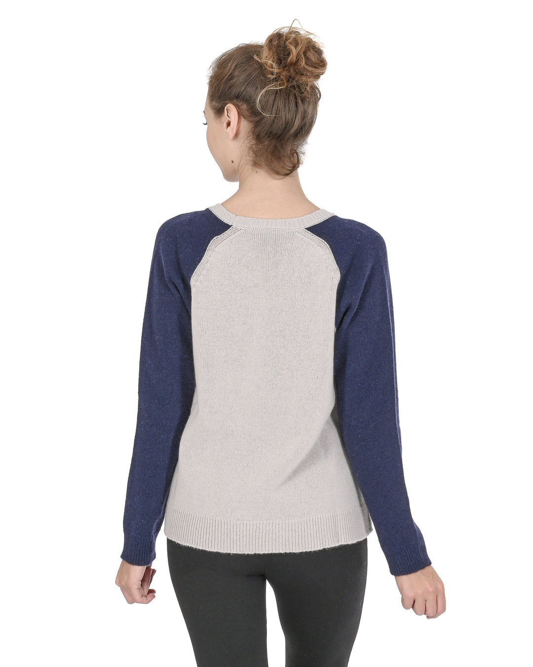 Premium Italian Cashmere Round Neck Sweater - 44 EU