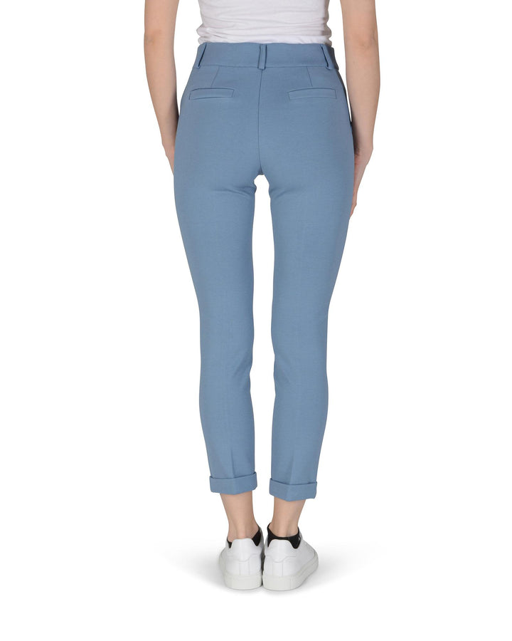 Light Blue Trousers with Italian Design - XL