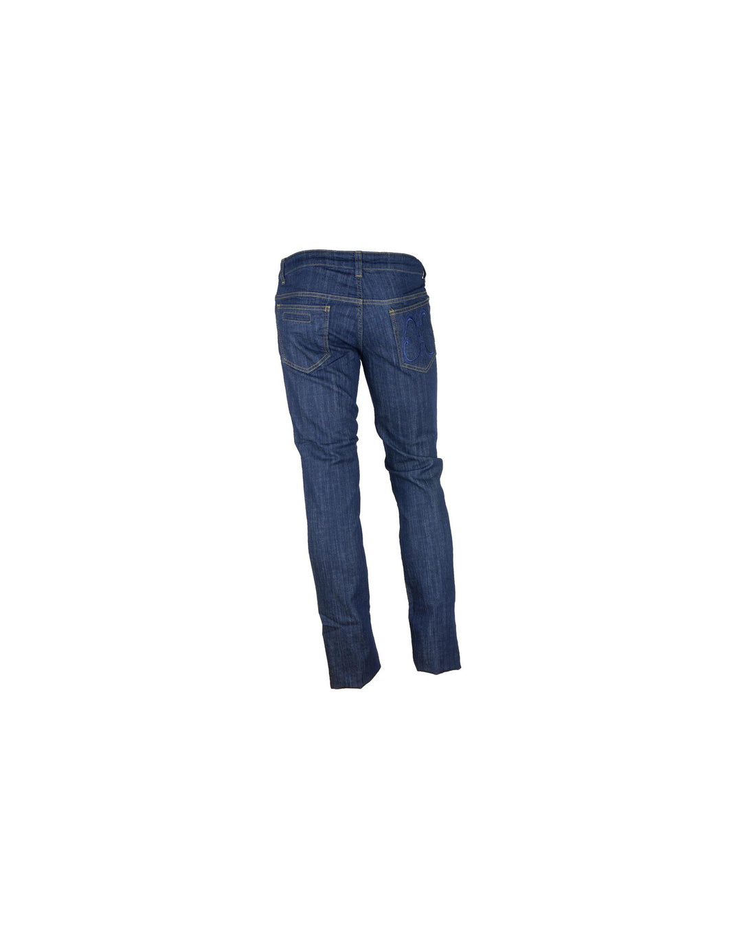 Regular Fit Denim with Embroidered Patch 46 IT Men