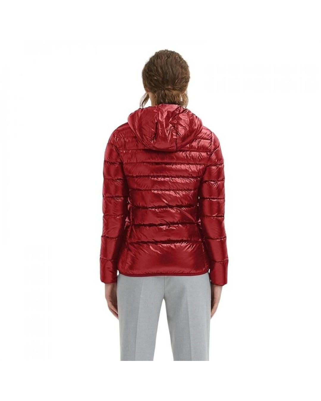 Centogrammi Short Down Jacket with Ultra Light Hood L Women