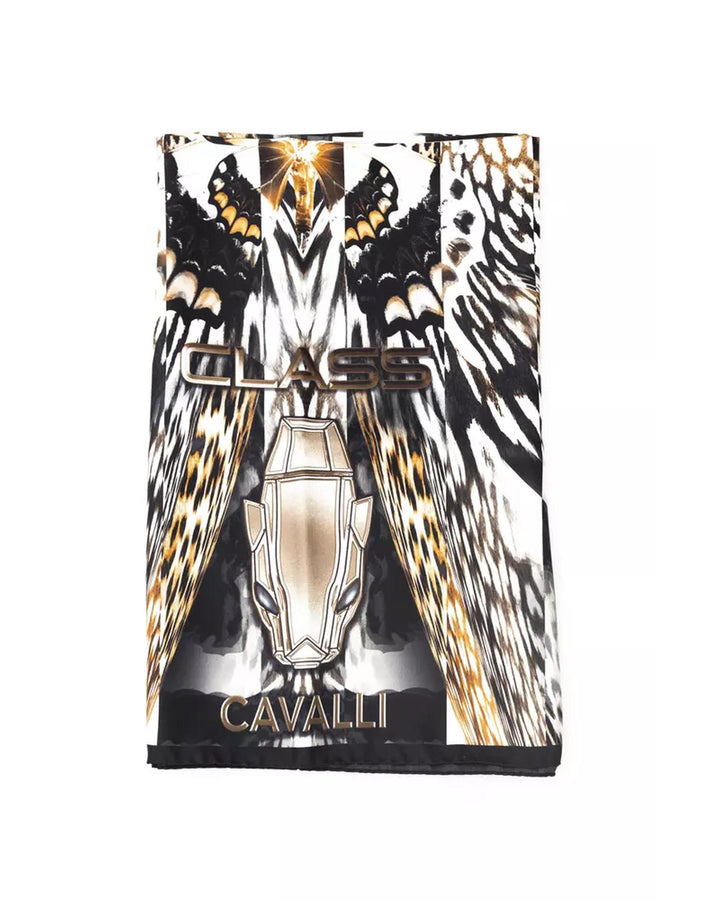 Foulard Logo With Animalier Fantasy One Size Women