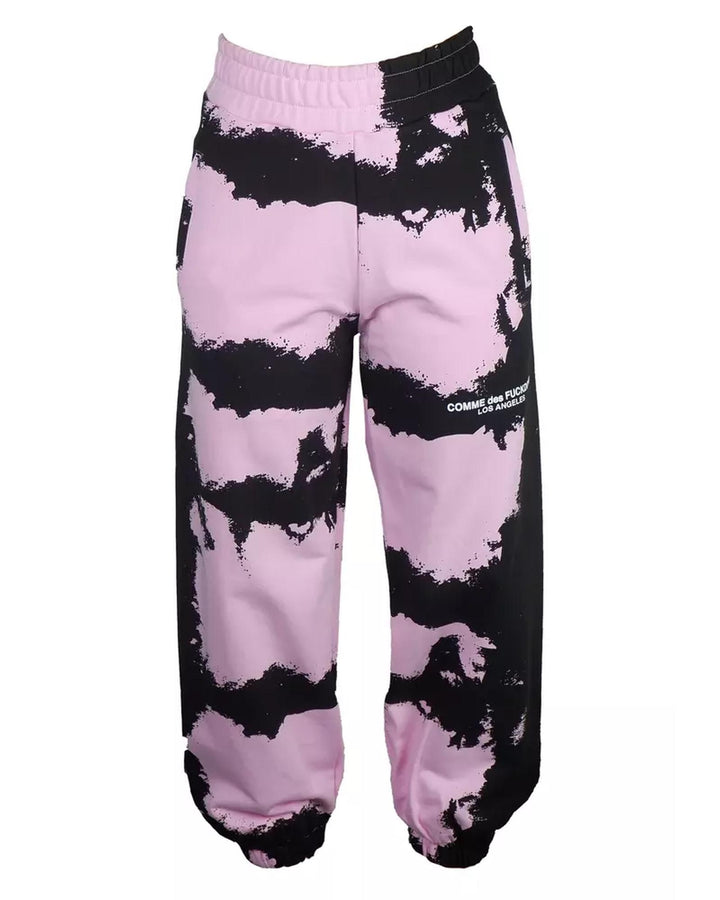 Comme des Fuckdown Cotton Tracksuit Pants with Logo Print M Women