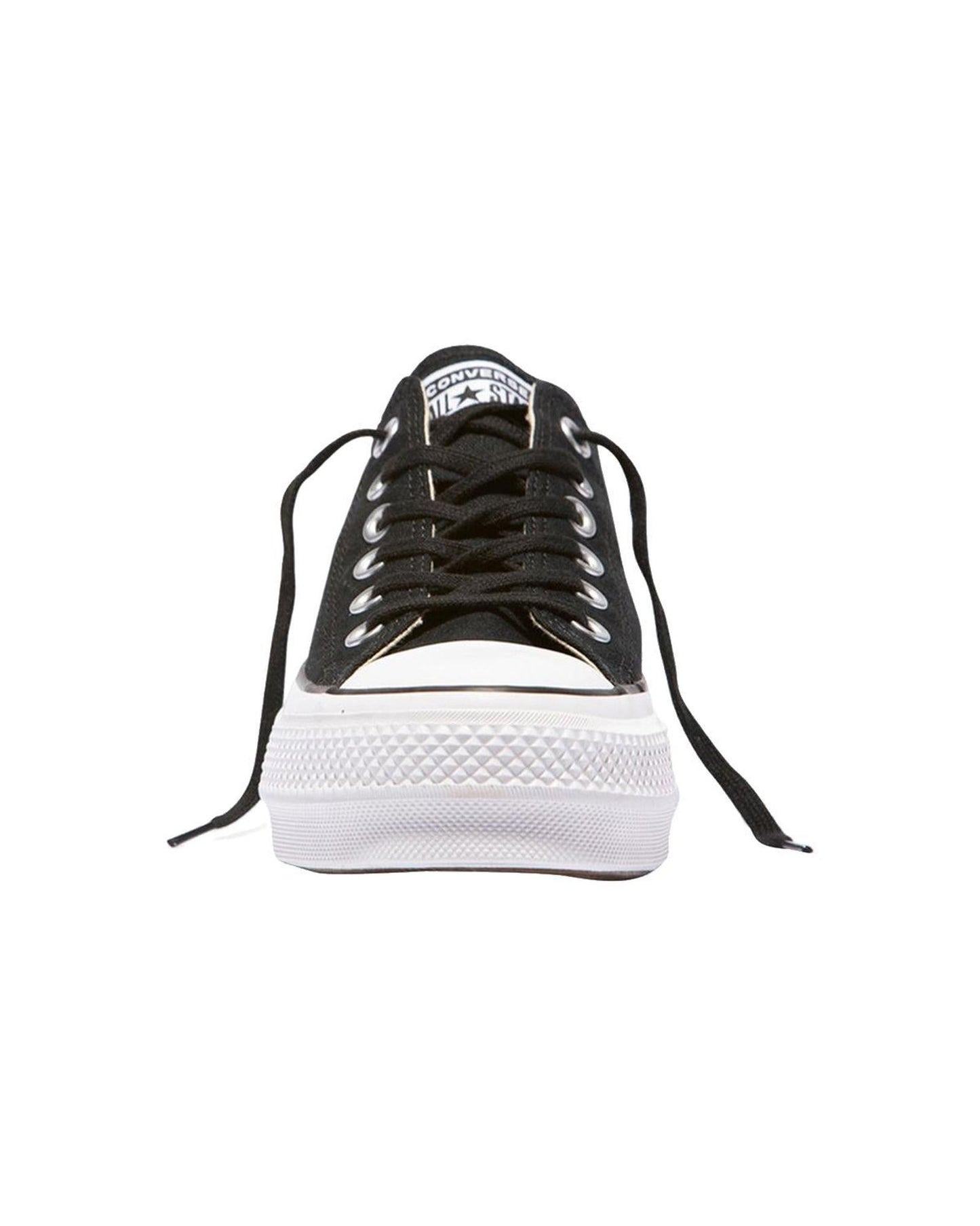 Canvas Chuck Taylor Sneaker with Elevated Sole - 11 US