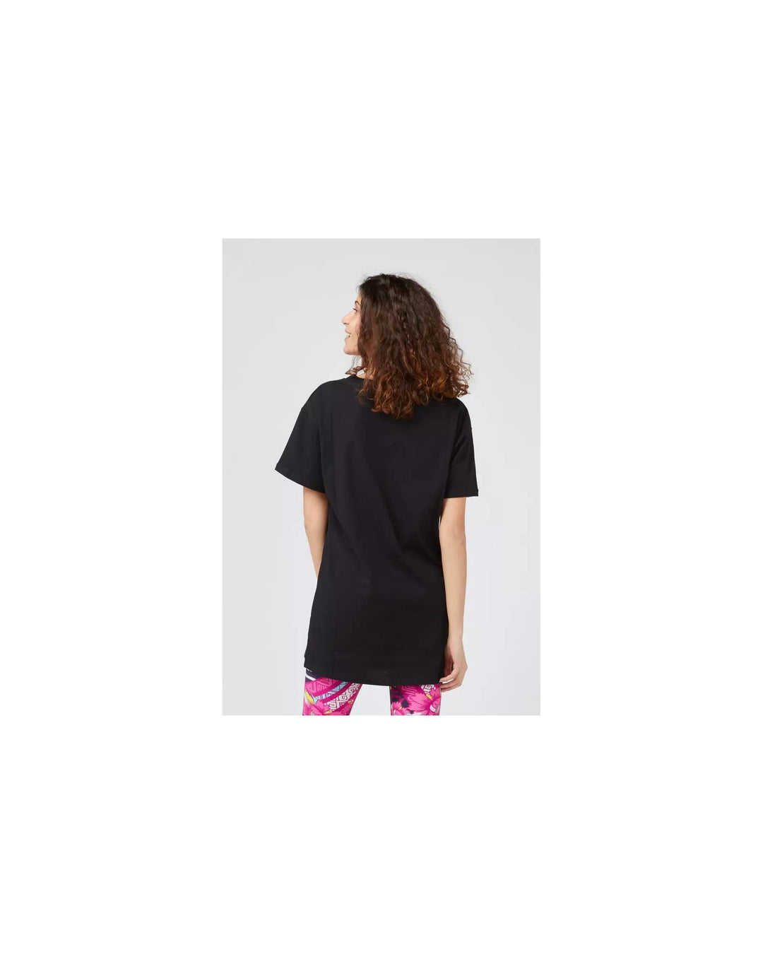 Front Print Oversized T-shirt S Women