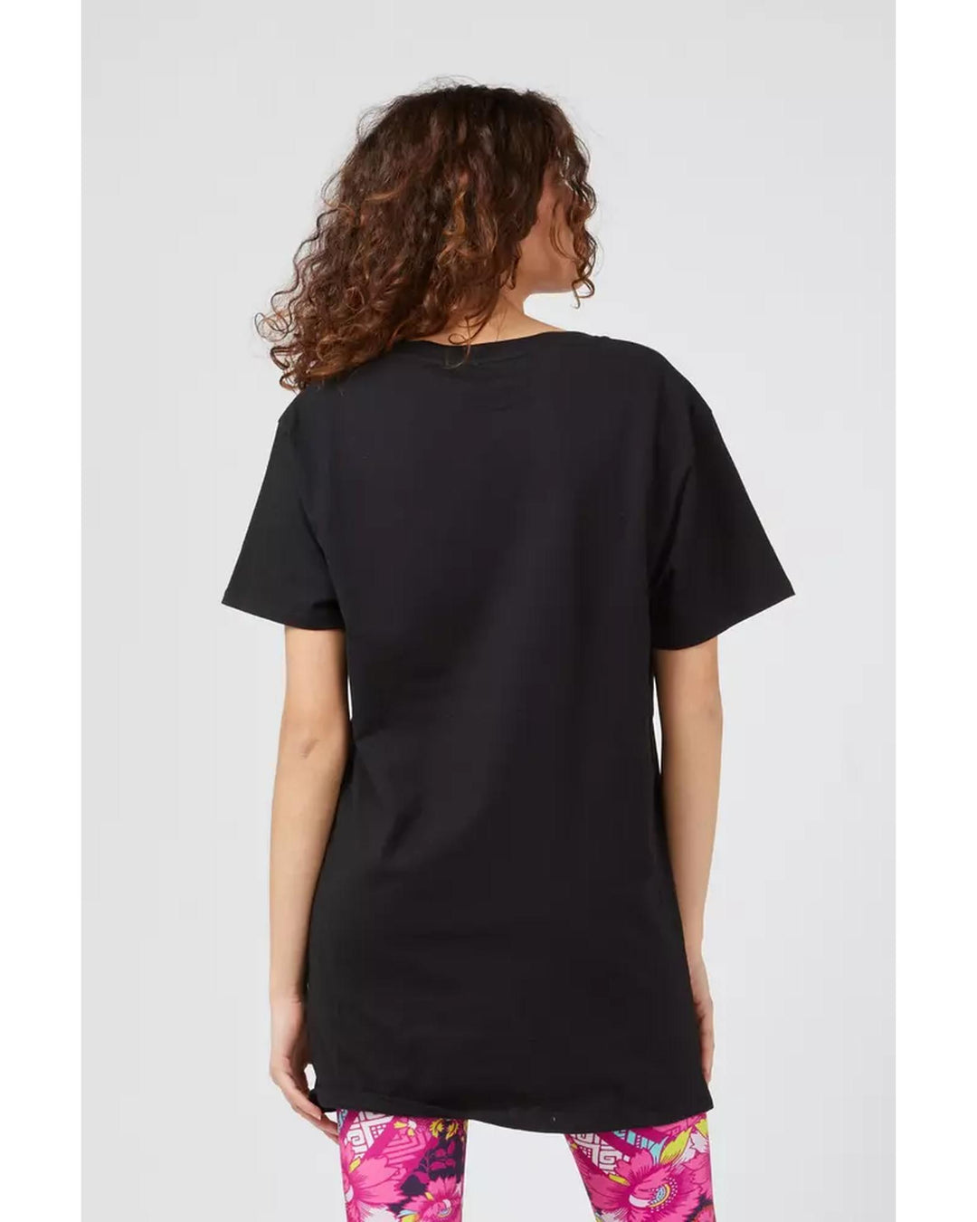 Oversized Front Print T-shirt M Women