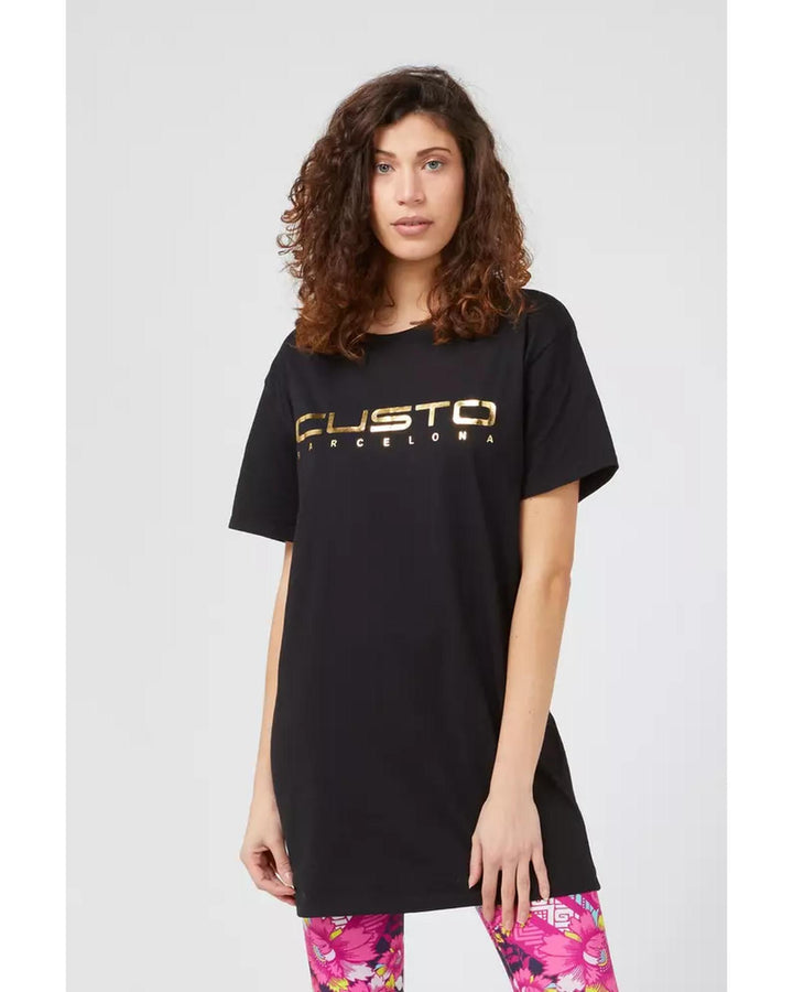 Oversized Front Print T-shirt S Women