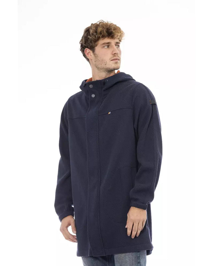 Convertible Hooded Jacket with Detachable Braces and Side Pockets 50 IT Men