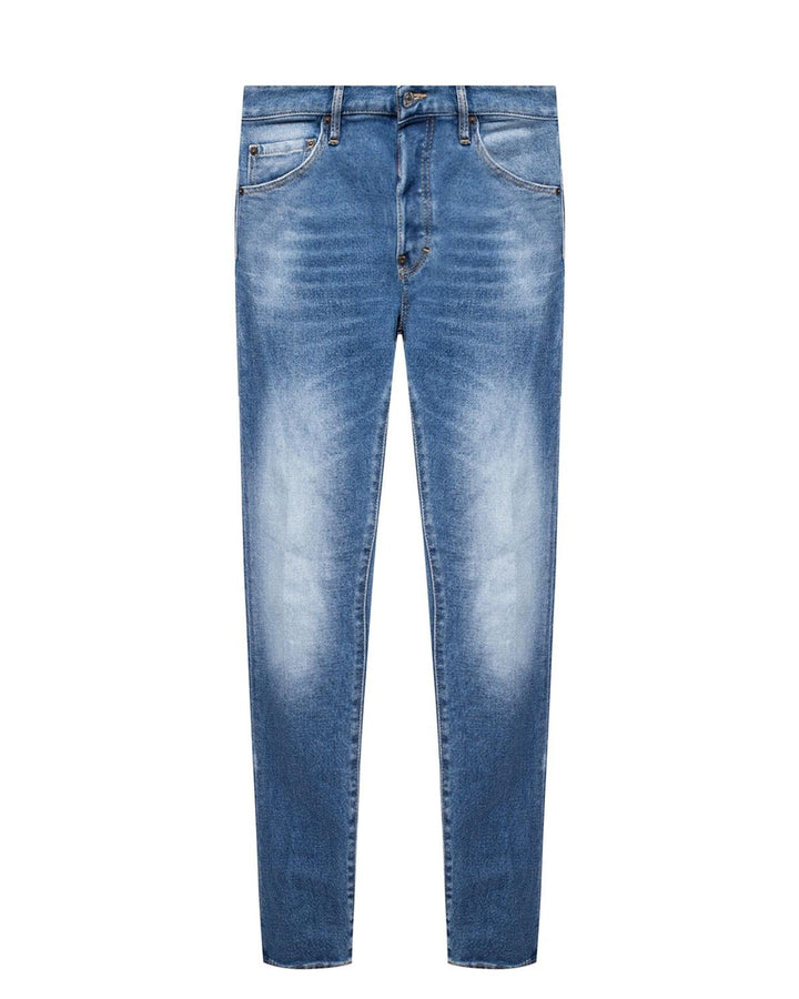 Distressed Cool Guy Jeans with Tapered Legs 52 IT Men