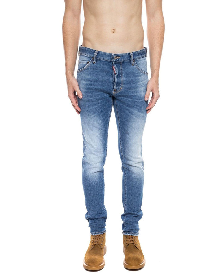 Distressed Cool Guy Jeans with Tapered Legs 54 IT Men