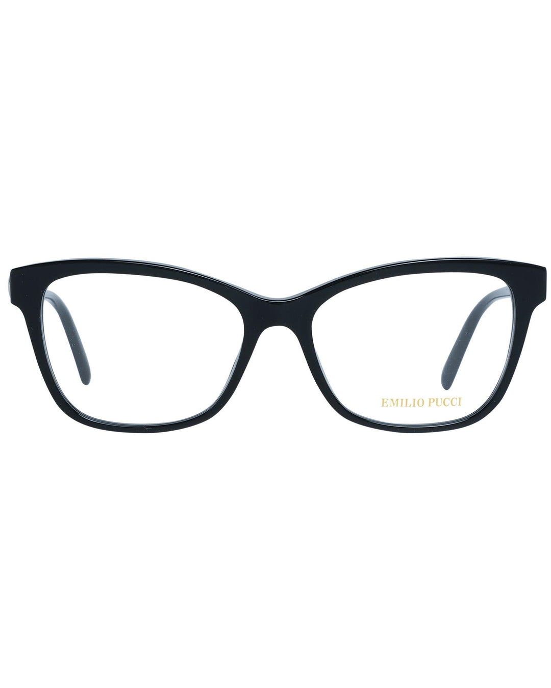 Black Trapezium Frame Glasses One Size Women