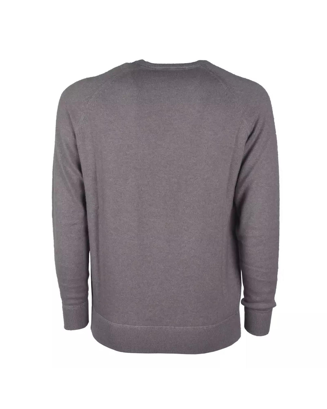 Pure Cashmere Raglan Sweater - Slim Fit Grey 48 IT Men