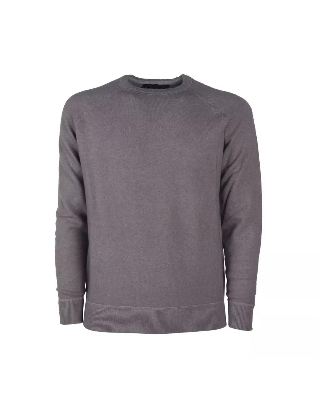 Pure Cashmere Raglan Sweater - Slim Fit Grey 50 IT Men