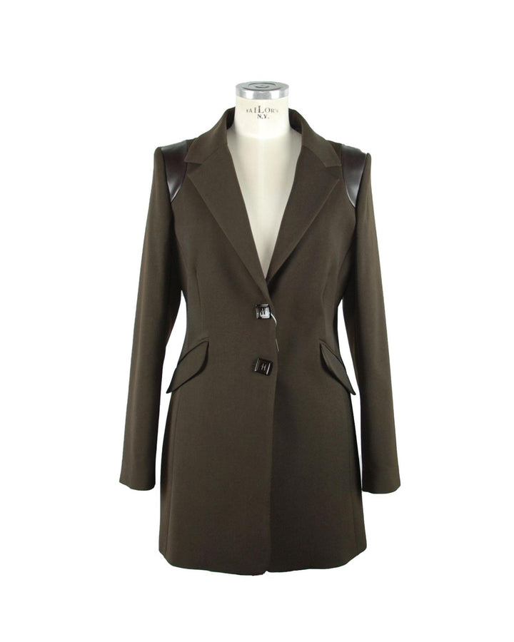 Double-Breasted Coat with Martingale 48 IT Women