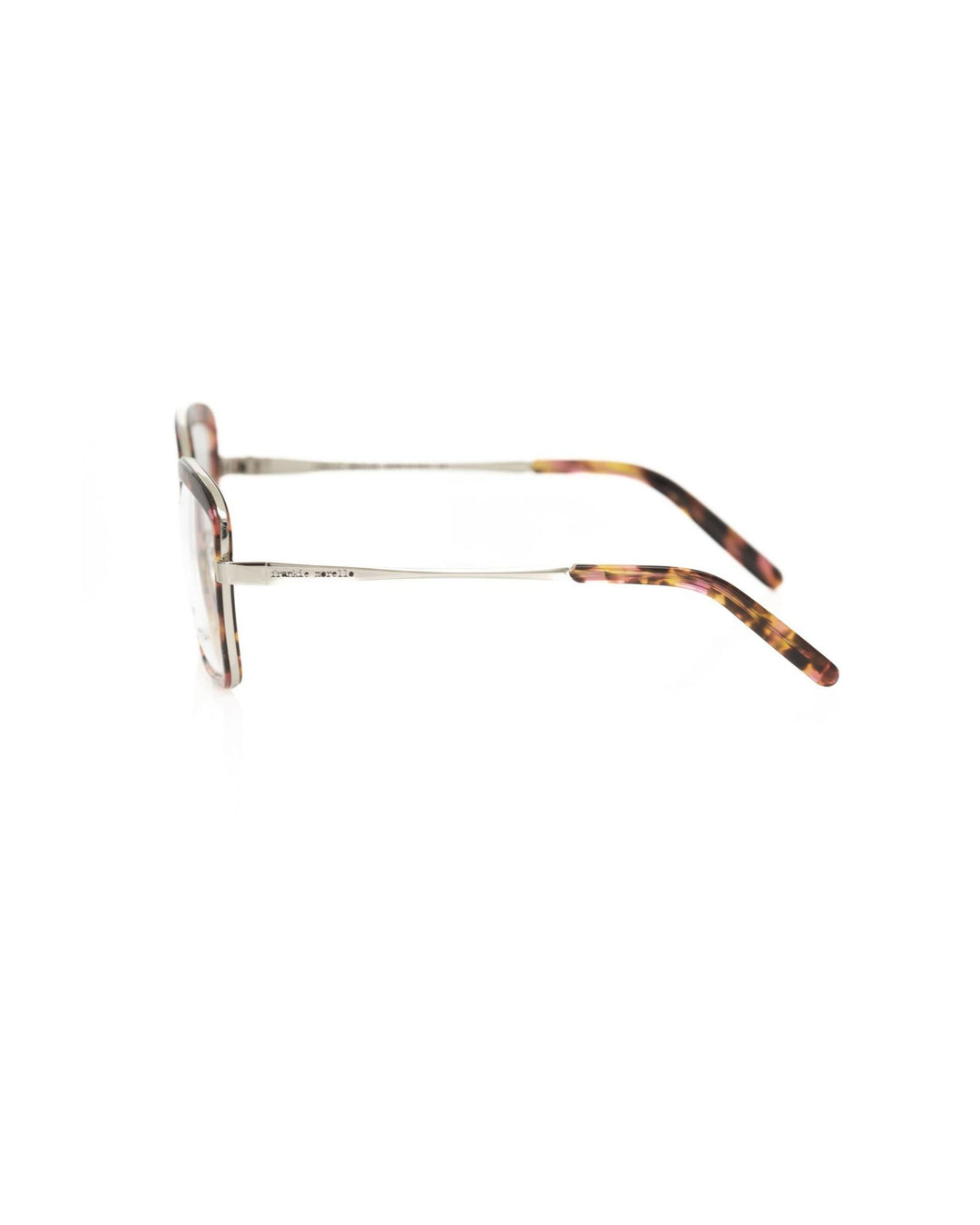 Red Havana Pattern Square Eyeglasses One Size Women