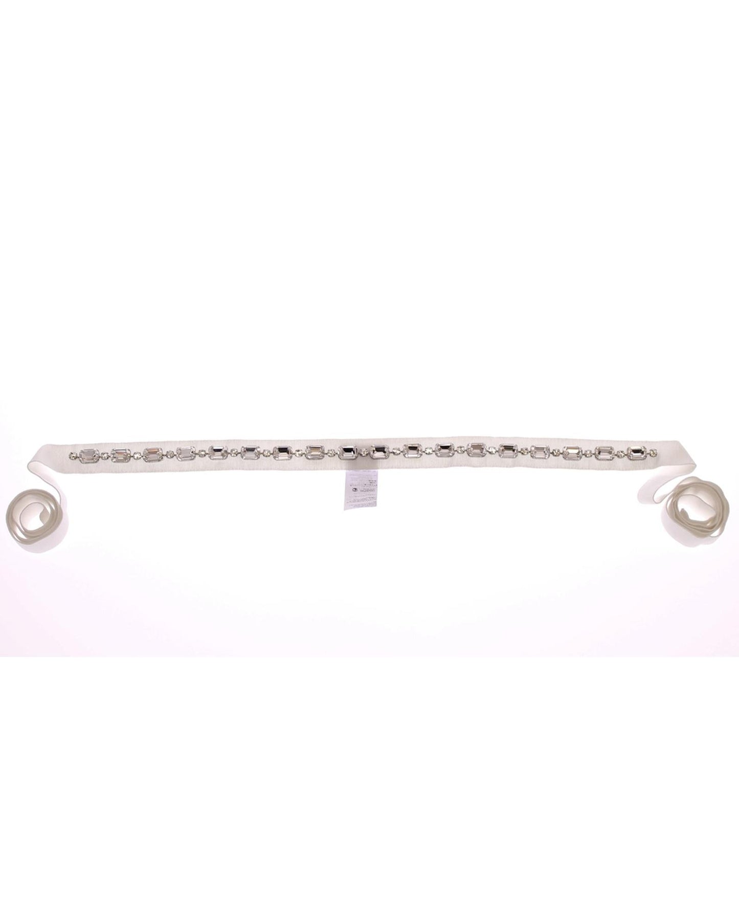 Crystal Embedded Waist Belt One Size Women