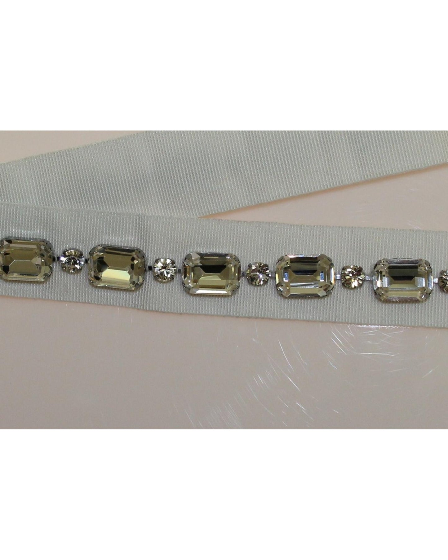 Crystal Embedded Waist Belt One Size Women