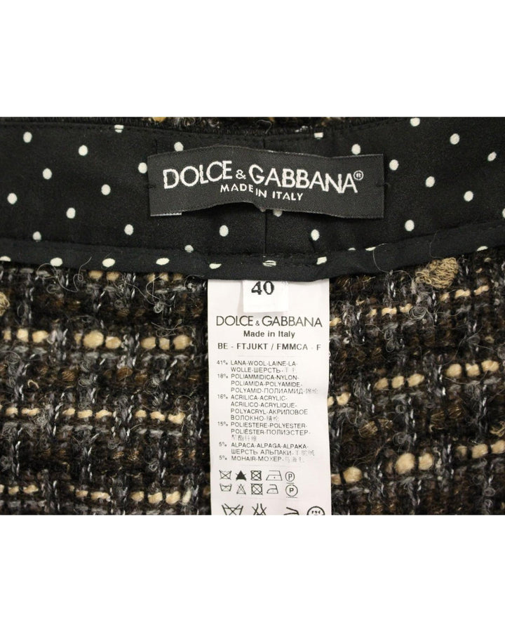 Gorgeous Dolce & Gabbana Wool Blend Shorts 40 IT Women