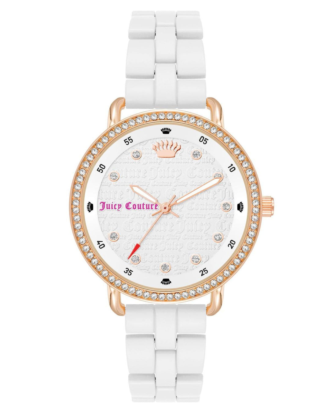 Rose Gold Fashion Watch with Rhine Stone Facing One Size Women