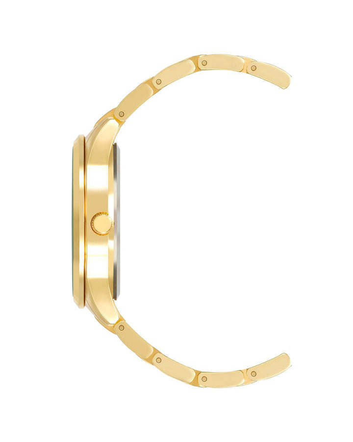 Gold Fashion Quartz Watch One Size Women