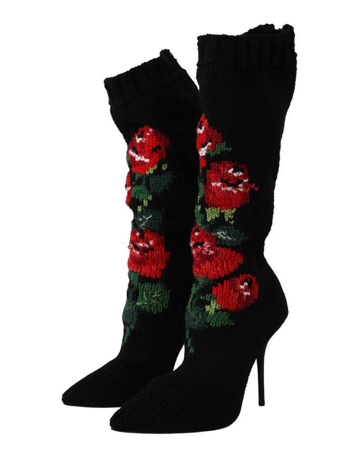 Dolce & Gabbana Stretch Socks Boots 36 EU Women