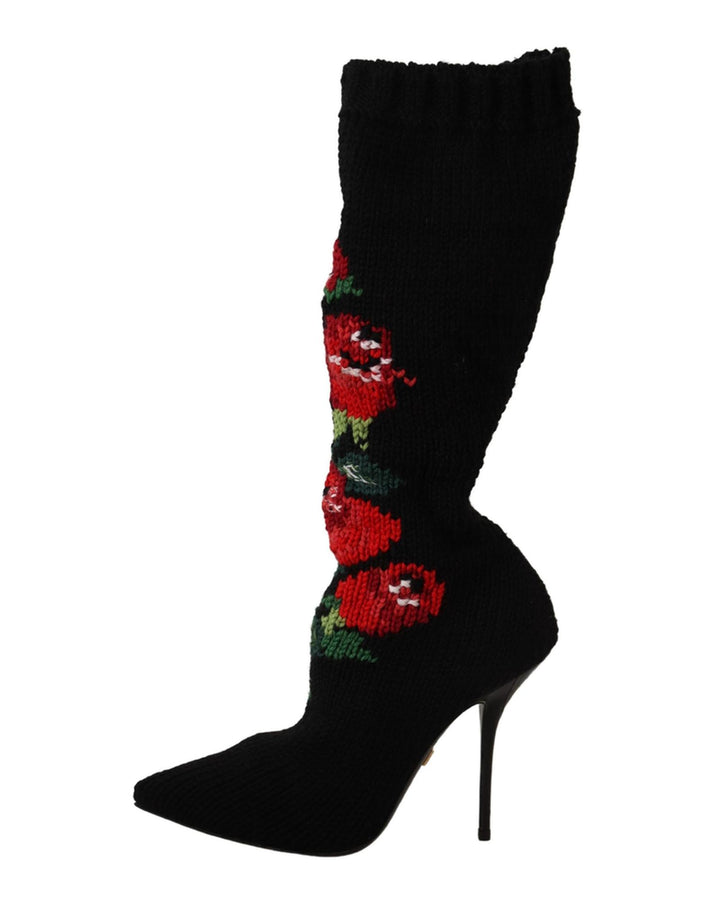 Dolce & Gabbana Stretch Socks Boots 36 EU Women