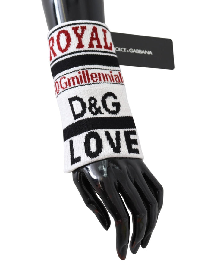 Dolce & Gabbana DG Love Multicolor Wrist Wrap One Size Men