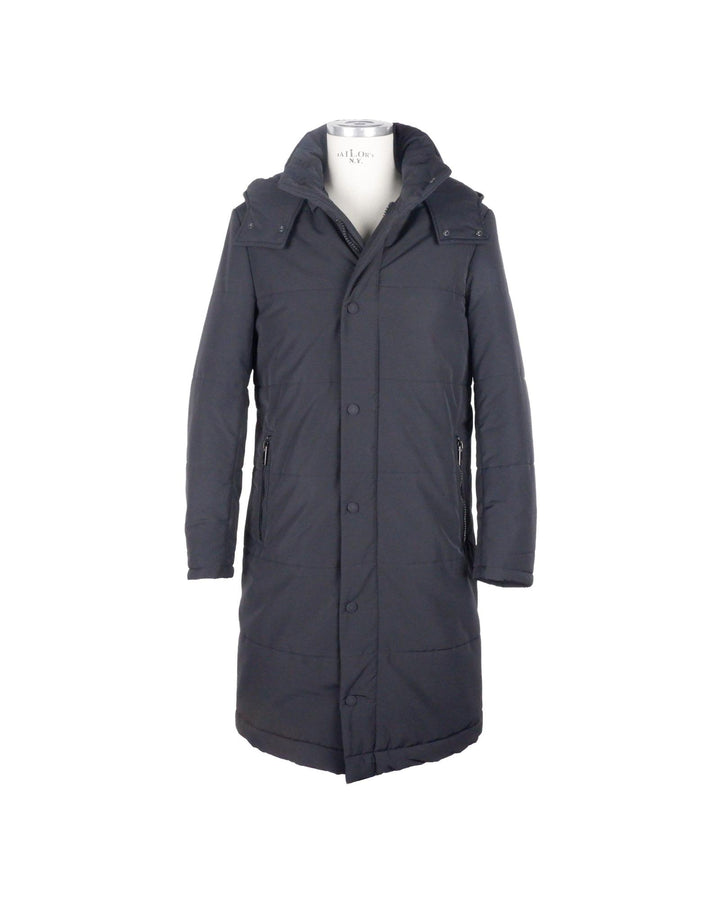 Padded Mens Raincoat in Loro Piana Fabric 46 IT Men