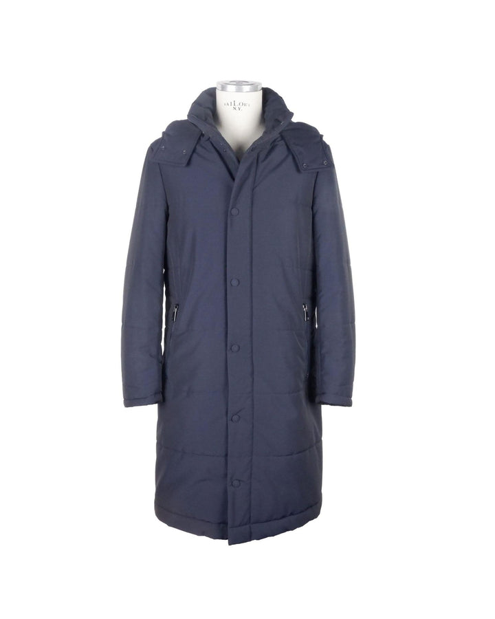 Loro Piana Fabric Mens Padded Raincoat 50 IT Men